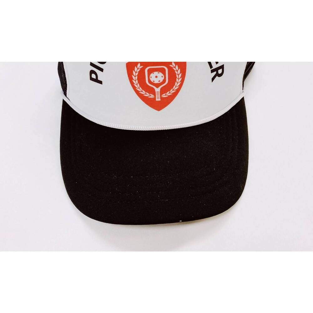 NEW ELLISON+YOUNG unisex sporty trucker ball cap in pickle baller